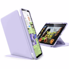 ESR รุ่น Flip Magnetic Case (Pencil Holder) - เคส iPad Air 13" (2025/2024) - สี Purple - Image 2