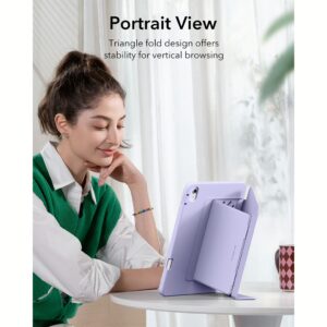 ESR รุ่น Flip Magnetic Case (Pencil Holder) - เคส iPad Air 13" (2025/2024) - สี Purple