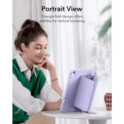 ESR รุ่น Flip Magnetic Case (Pencil Holder) - เคส iPad Air 13" (2025/2024) - สี Purple