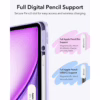 ESR รุ่น Flip Magnetic Case (Pencil Holder) - เคส iPad Air 13" (2025/2024) - สี Purple