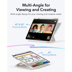 ESR รุ่น Flip Magnetic Case (Pencil Holder) - เคส iPad Air 13" (2025/2024) - สี Starlight