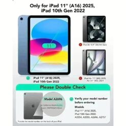 ESR รุ่น UltraFit Armorite-Screen Protector - ฟิล์มกระจก iPad 11" (A16/2025), iPad 10.9" (10th/2022) - สี Clear (แพ็ค 2 ชิ้น)