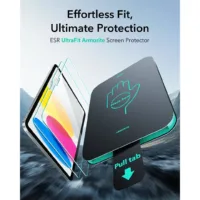 ESR รุ่น UltraFit Armorite-Screen Protector - ฟิล์มกระจก iPad 11" (A16/2025), iPad 10.9" (10th/2022) - สี Clear (แพ็ค 2 ชิ้น)