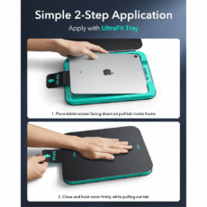 ESR รุ่น UltraFit Armorite-Screen Protector - ฟิล์มกระจก iPad 11" (A16/2025), iPad 10.9" (10th/2022) - สี Clear (แพ็ค 2 ชิ้น) - Image 4