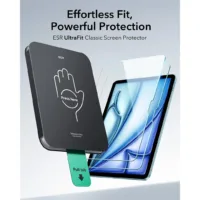 ESR รุ่น UltraFit Classic Screen Protector - ฟิล์มหน้าจอ iPad Air 11" (2025/2024) - สี Clear (แพ็ค 2 ชิ้น)
