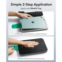 ESR รุ่น UltraFit Classic Screen Protector - ฟิล์มหน้าจอ iPad Air 11" (2025/2024) - สี Clear (แพ็ค 2 ชิ้น)