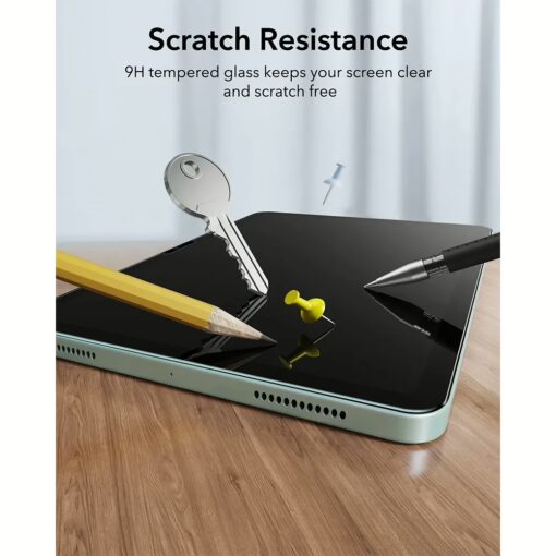 ESR รุ่น UltraFit Classic Screen Protector - ฟิล์มหน้าจอ iPad Air 11" (2025/2024) - สี Clear (แพ็ค 2 ชิ้น) - Image 7