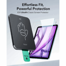 ESR รุ่น UltraFit Classic Screen Protector - ฟิล์มกระจก iPad Air 13" (M3/M2) - สี Clear (แพ็ค 2 ชิ้น) - Image 4