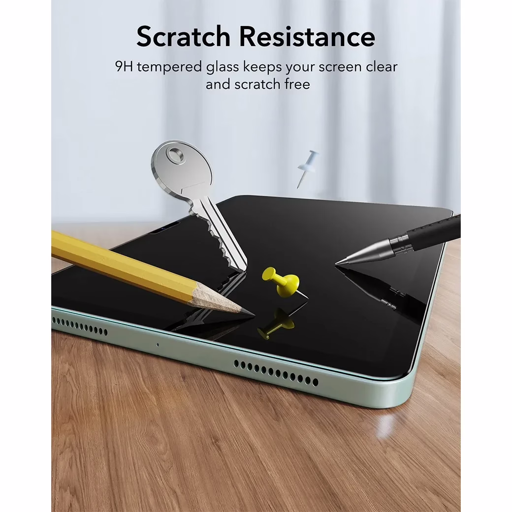 ESR รุ่น UltraFit Classic Screen Protector - ฟิล์มกระจก iPad Air 13" (2025/2024) - สี Clear (แพ็ค 2 ชิ้น) 8 ESR รุ่น UltraFit Classic Screen Protector - ฟิล์มกระจก iPad Air 13" (2025/2024) - สี Clear (แพ็ค 2 ชิ้น) - Image 8