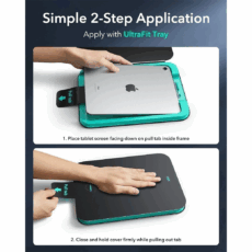 ESR รุ่น UltraFit Armorite-Screen Protector - ฟิล์มหน้าจอ iPad Air 11" (2025/2024) - สี Clear (แพ็ค 2 ชิ้น) - Image 3