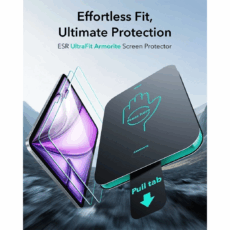 ESR รุ่น UltraFit Armorite-Screen Protector - ฟิล์มกระจก iPad Air 13" (M3/M2) - สี Clear (แพ็ค 2 ชิ้น) - Image 3