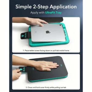 ESR รุ่น UltraFit Armorite-Screen Protector - ฟิล์มกระจก iPad Air 13" (2025/2024) - สี Clear (แพ็ค 2 ชิ้น) 12 ESR รุ่น UltraFit Armorite-Screen Protector - ฟิล์มกระจก iPad Air 13" (2025/2024) - สี Clear (แพ็ค 2 ชิ้น)