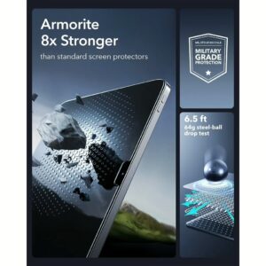ESR รุ่น UltraFit Armorite-Screen Protector - ฟิล์มกระจก iPad Air 13" (2025/2024) - สี Clear (แพ็ค 2 ชิ้น) 14 ESR รุ่น UltraFit Armorite-Screen Protector - ฟิล์มกระจก iPad Air 13" (2025/2024) - สี Clear (แพ็ค 2 ชิ้น)