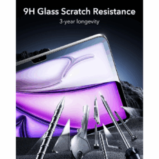ESR รุ่น UltraFit Armorite-Screen Protector - ฟิล์มกระจก iPad Air 13" (M3/M2) - สี Clear (แพ็ค 2 ชิ้น) - Image 7