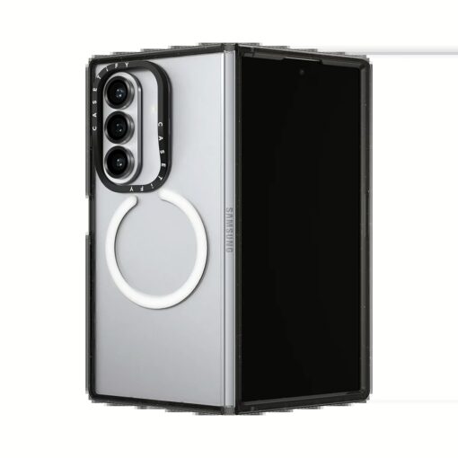 Casetify รุ่น Impact Case with Magnetic - เคส Galaxy Z Fold 7 - สี Clear/Black - Image 4