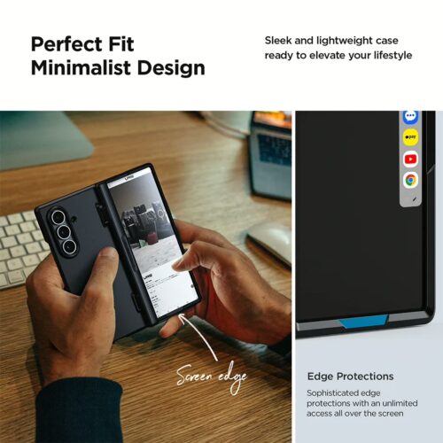 VRS รุ่น Terra Guard Modern Halo - เคส Galaxy Z Fold 7 - สี Black - Image 11