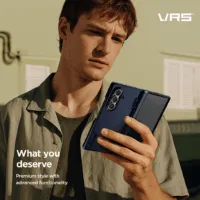VRS รุ่น Terra Guard Modern Halo - เคส Galaxy Z Fold 7 - สี Ice Blue
