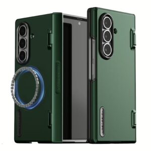 VRS รุ่น Terra Guard Modern Halo - เคส Galaxy Z Fold 7 - สี Metallic Green