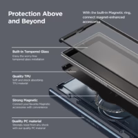 VRS รุ่น Terra Guard Modern Halo 360 - เคส Galaxy Z Fold 7 - สี Black