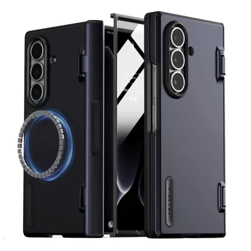 VRS รุ่น Terra Guard Modern Halo 360 - เคส Galaxy Z Fold 7 - สี Navy