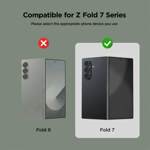 VRS รุ่น Terra Guard Active - เคส Galaxy Z Fold 7 - สี Black