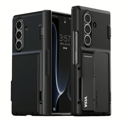 VRS รุ่น Modern Go - เคส Galaxy Z Fold 7 - สี Black