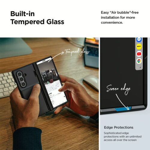 VRS รุ่น Modern Go - เคส Galaxy Z Fold 7 - สี Metallic Green - Image 11