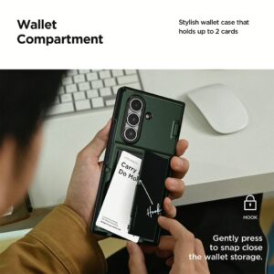 VRS รุ่น Modern Go - เคส Galaxy Z Fold 7 - สี Metallic Green