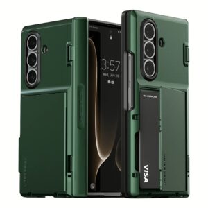 VRS รุ่น Modern Go - เคส Galaxy Z Fold 7 - สี Metallic Green