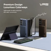 VRS รุ่น Modern Go 360 - เคส Galaxy Z Fold 7 - สี Black