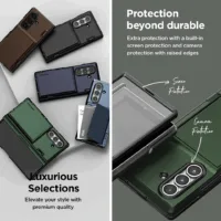 VRS รุ่น Modern Go 360 - เคส Galaxy Z Fold 7 - สี Black