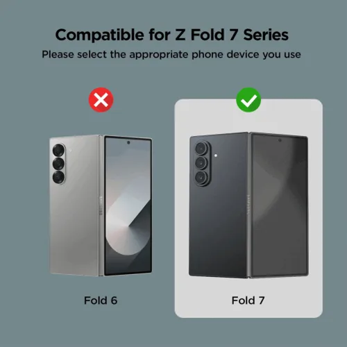 VRS รุ่น Modern Go 360 - เคส Galaxy Z Fold 7 - สี Black