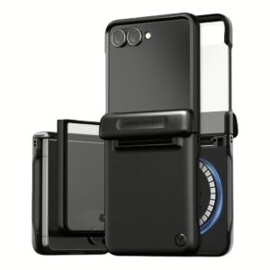 VRS รุ่น Terra Guard Modern Halo - เคส Galaxy Z Flip 7 - สี Black