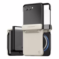 VRS รุ่น Terra Guard Modern Halo - เคส Galaxy Z Flip 7 - สี Cream