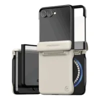VRS รุ่น Terra Guard Modern Halo - เคส Galaxy Z Flip 7 - สี Cream