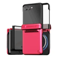VRS รุ่น Terra Guard Modern Halo - เคส Galaxy Z Flip 7 - สี Hot Pink