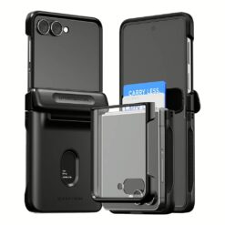 VRS รุ่น Modern Go - เคส Galaxy Z Flip 7 - สี Black