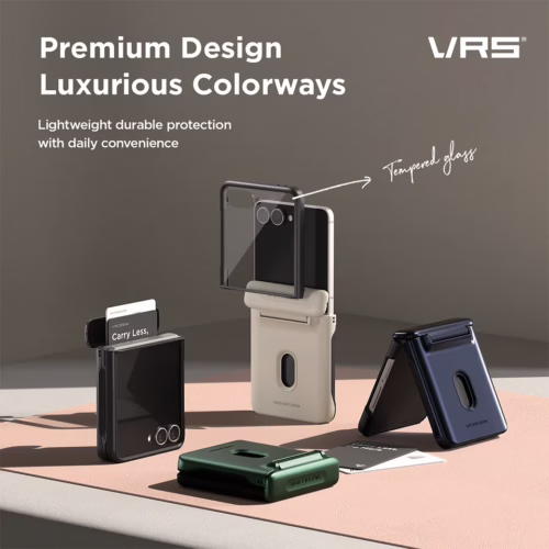 VRS รุ่น Modern Go - เคส Galaxy Z Flip 7 - สี Metallic Green - Image 3