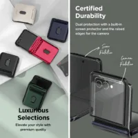 VRS รุ่น Modern Go - เคส Galaxy Z Flip 7 - สี Navy