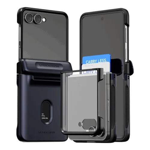 VRS รุ่น Modern Go - เคส Galaxy Z Flip 7 - สี Navy