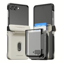 VRS รุ่น Modern Go - เคส Galaxy Z Flip 7 - สี Cream