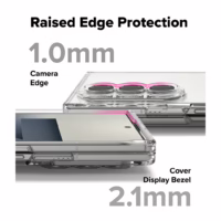 Ringke รุ่น Fusion - เคส Galaxy Z Fold 7 - สี Clear
