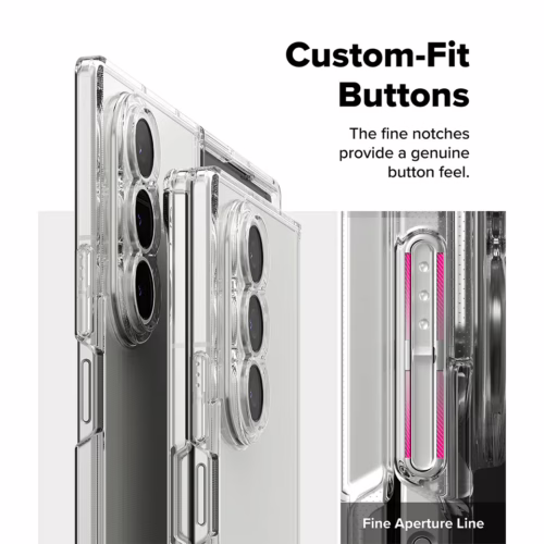 Ringke รุ่น Fusion - เคส Galaxy Z Fold 7 - สี Clear - Image 14