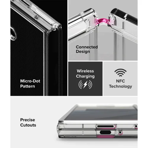 Ringke รุ่น Fusion - เคส Galaxy Z Fold 7 - สี Clear
