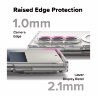 Ringke รุ่น Fusion Magnetic - เคส Galaxy Z Fold 7 - สี Clear
