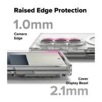 Ringke รุ่น Fusion Magnetic - เคส Galaxy Z Fold 7 - สี Clear
