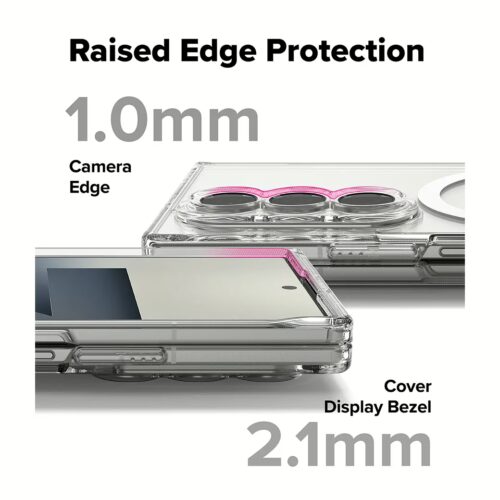 Ringke รุ่น Fusion Magnetic - เคส Galaxy Z Fold 7 - สี Clear - Image 13