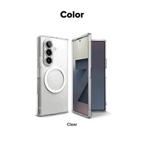 Ringke รุ่น Fusion Magnetic - เคส Galaxy Z Fold 7 - สี Clear