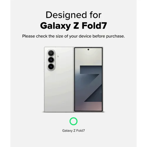 Ringke รุ่น Fusion Magnetic - เคส Galaxy Z Fold 7 - สี Clear