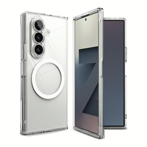Ringke รุ่น Fusion Magnetic - เคส Galaxy Z Fold 7 - สี Clear - Image 4